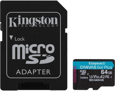 Kingston MicroSD 64GB Canvas Go! Plus Gen4
