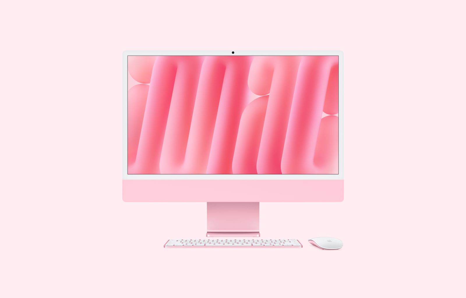 Apple iMac 24" (M4) 8C 256 GB, rosa