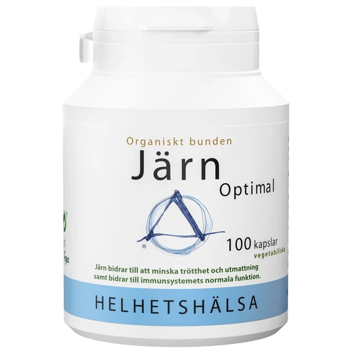 Helhetshälsa JärnOptimal 25 mg 100 kapslar