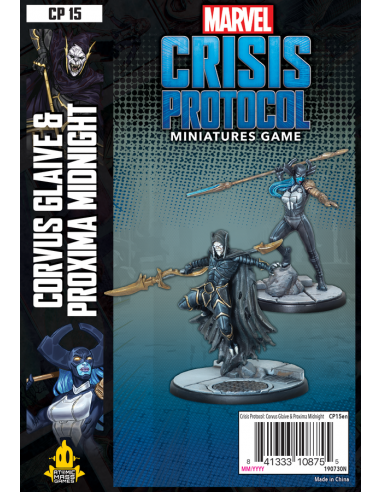 Marvel Crisis Protocol Corvus Glaive and Proxima Midnight