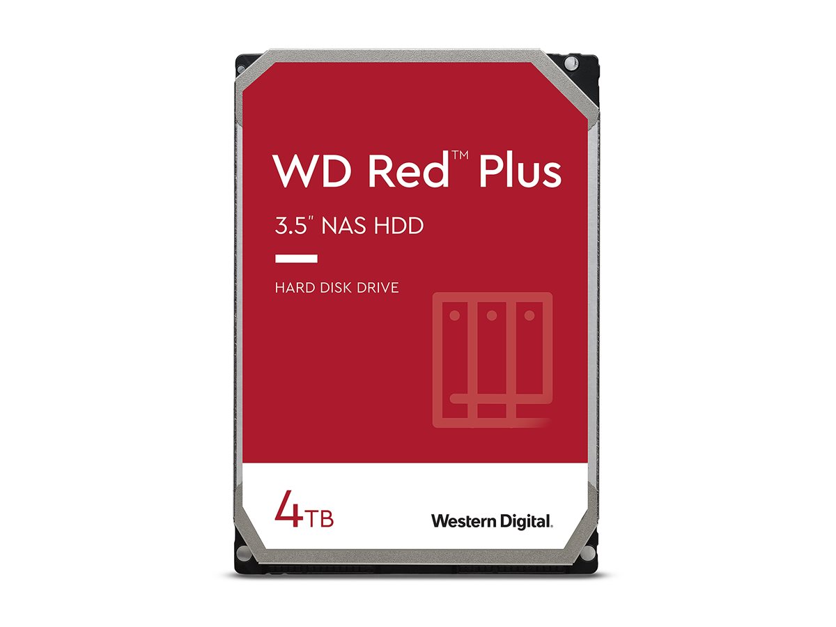 WD Red Plus 4TB 5400rpm 128MB