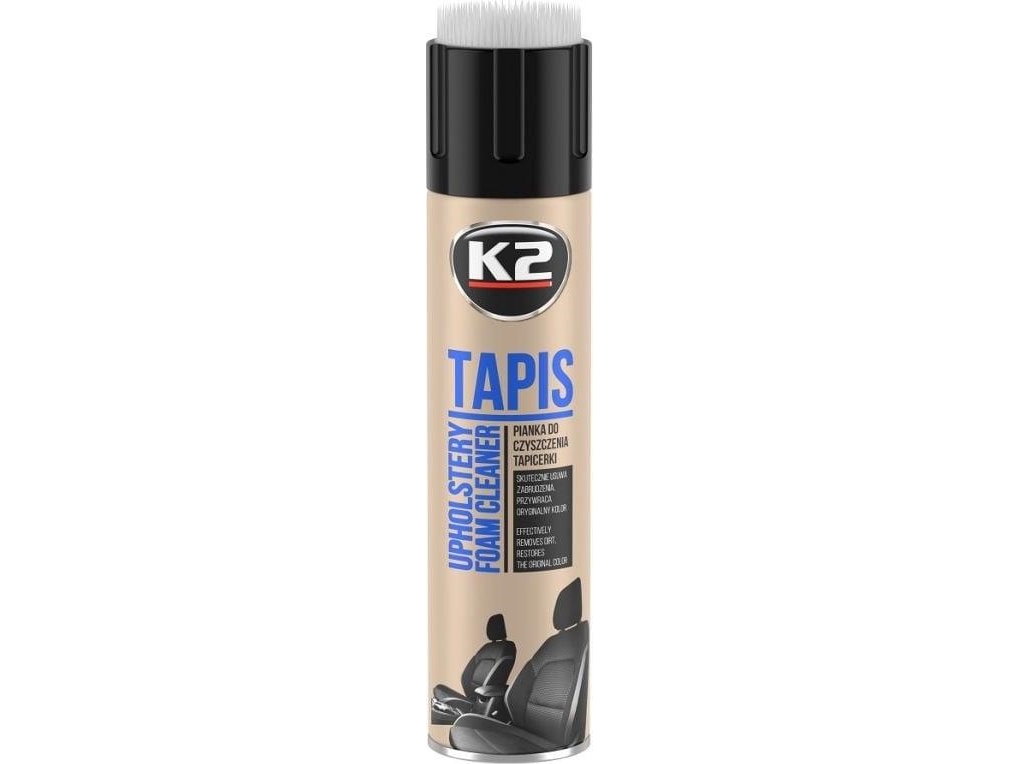 K2 klädrengöringsskum TAPIS borste 600 ml