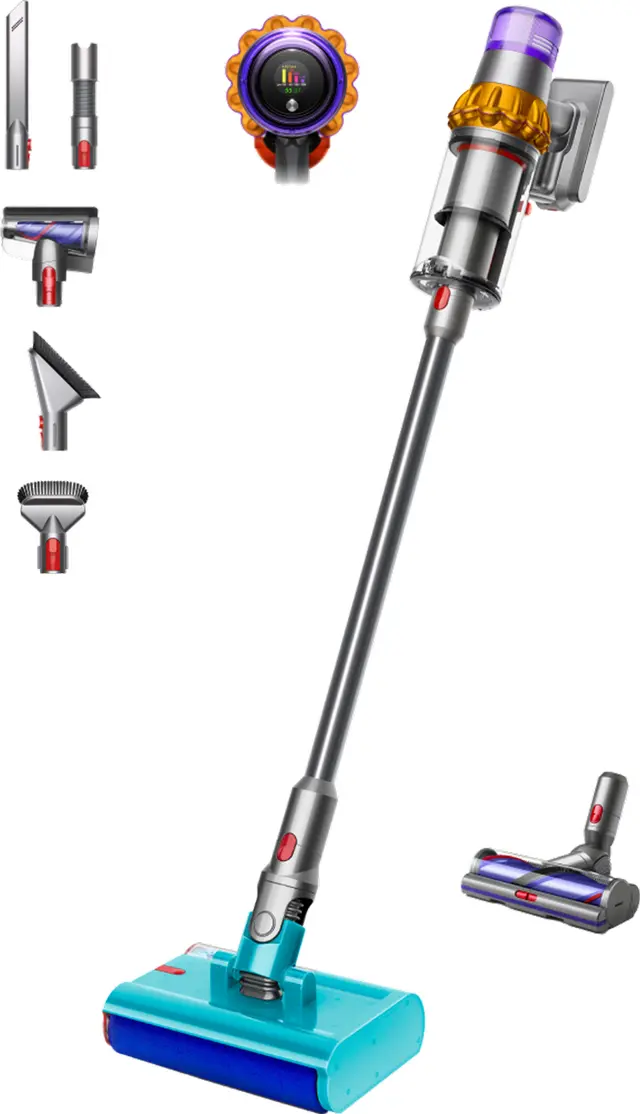 Dyson V15 Detect Submarine påslös skaftdammsugare 630909-01 (svart)