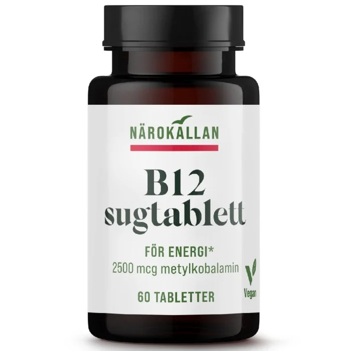 Närokällan B12, 60 sugtabletter