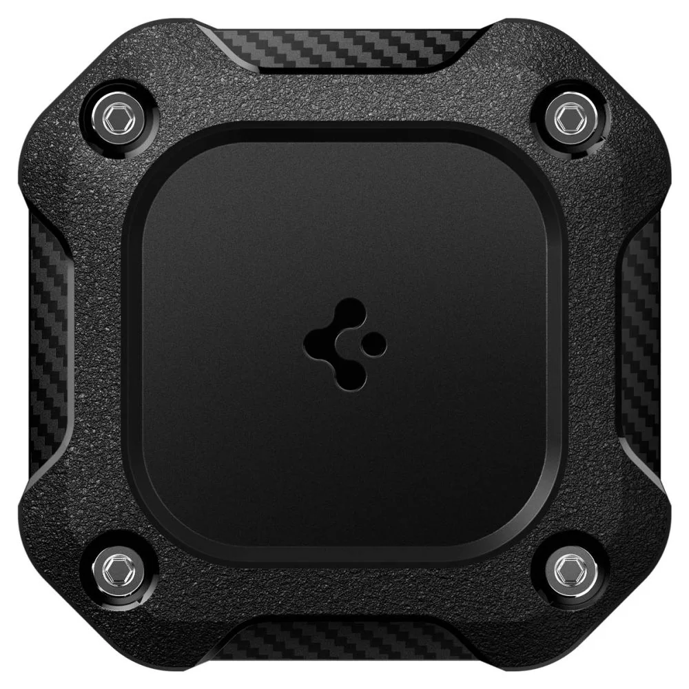 Spigen Tough Armor IP, Ask, Svart, Apple, Termoplastisk polyuretan (TPU), AirTag, 1 styck, bild 3