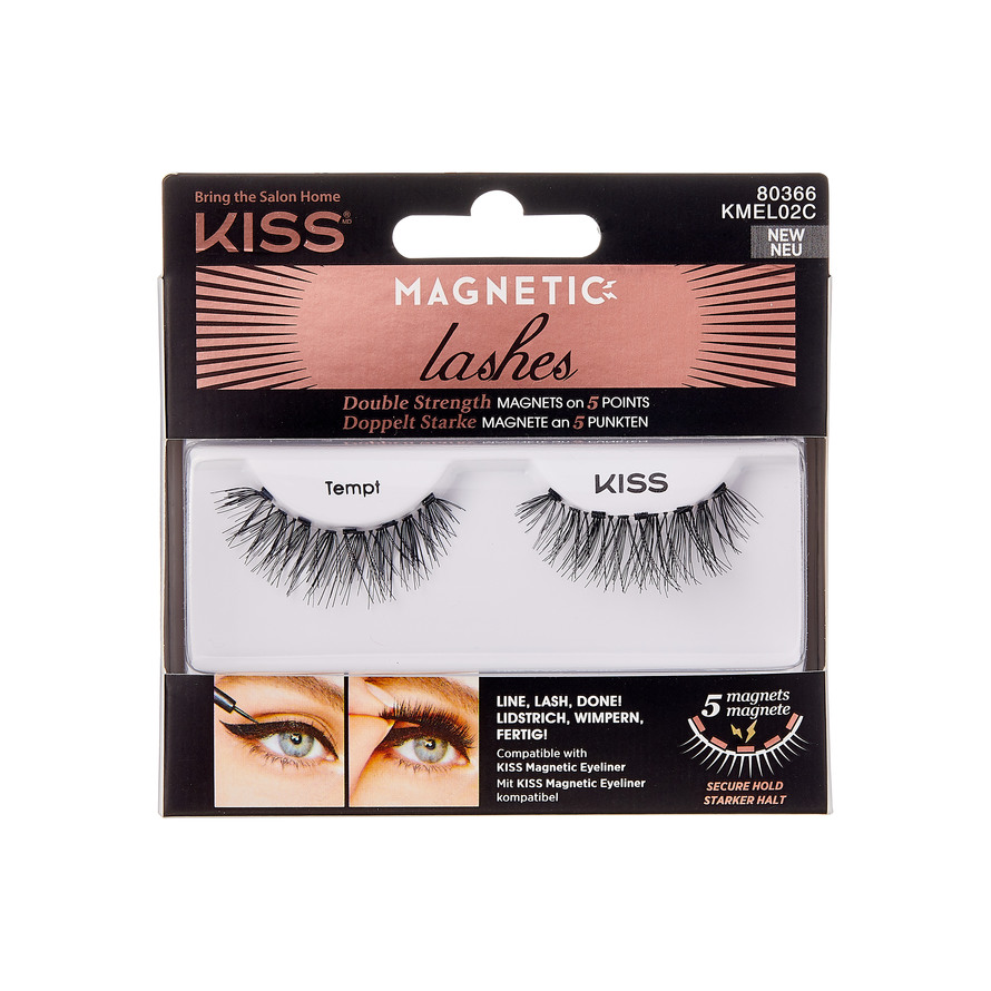 Kiss Magnetic Eyelashes Tempt Tempt