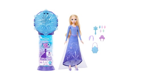 Disney Frozen - Reveal Ice Skating Elsa Fashion Doll, bild 3