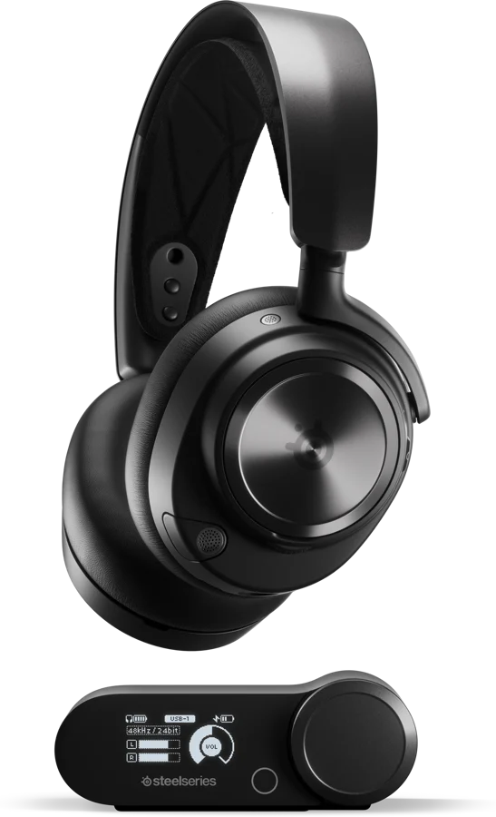 Steelseries Arctis Nova Pro Wireless gamingheadset, svart
