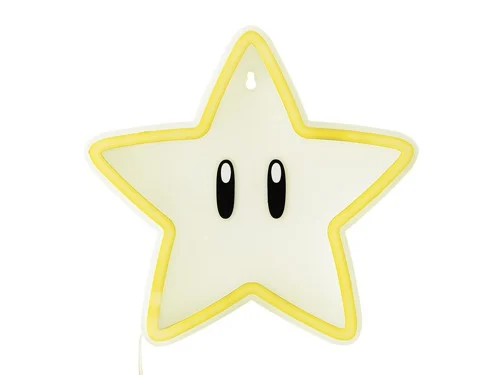 Super Mario Super Star Wall Mountable LED Neon Light, bild 2