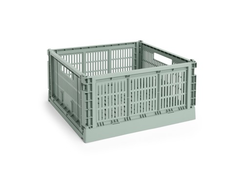 HAY - Colour Crate L Square Förvaringslåda (Salviagrön), bild 2