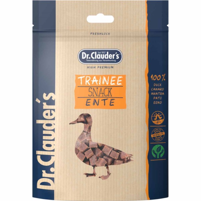 DR Clauders Trainee Dog Snack Medium Duck 80 g