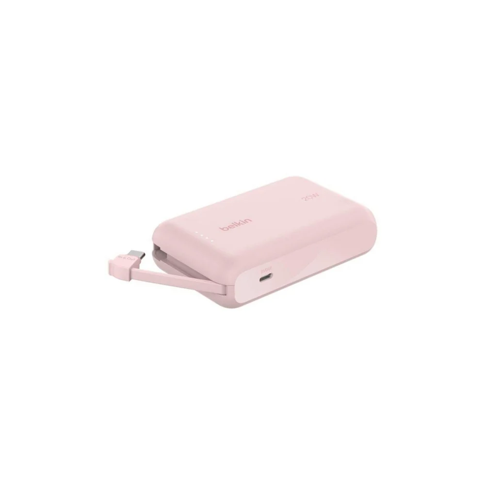Belkin 10K PD20W USB-C powerbank, rosa