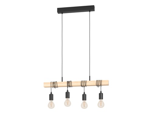 EGLO TOWNSHEND 1 Dining Table 4L – Stilren Rustik Pendellampa, bild 2