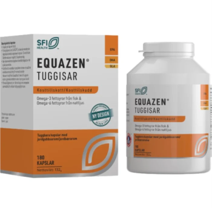 Equazen Tuggisar jordgubbssmak, 180 st
