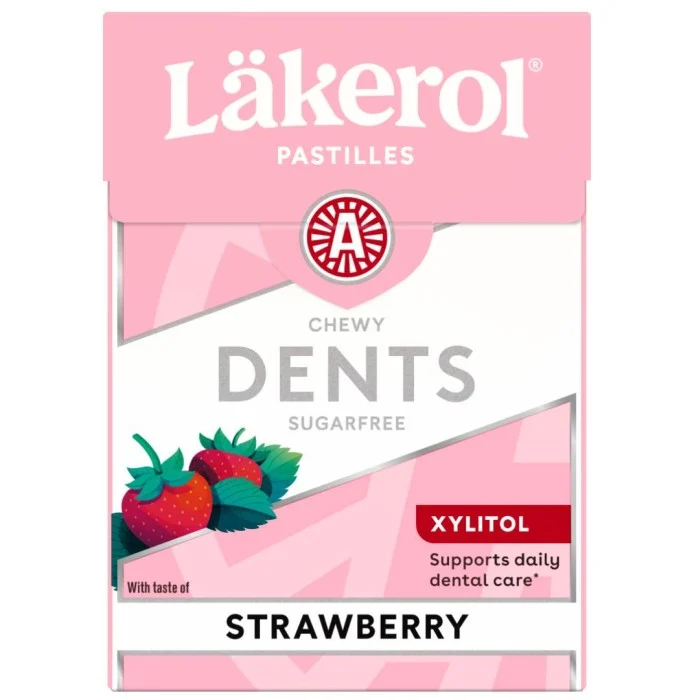 Läkerol Dents Strawberry Cream 85 g