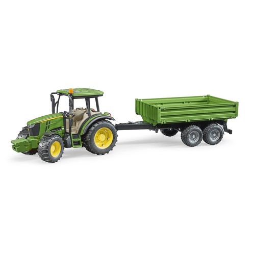 Bruder John Deere 5115M med tippsläp