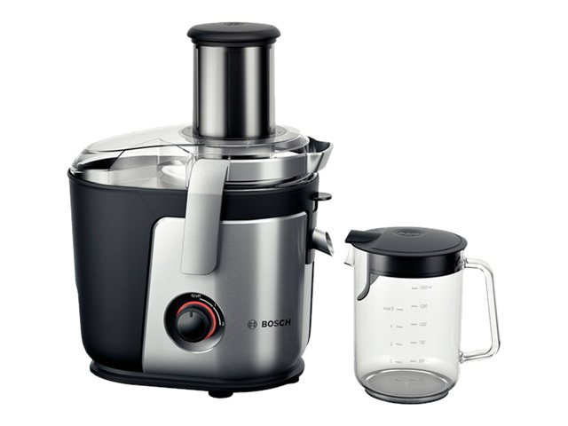Bosch VitaJuice MES4000 - Råsaftcentrifug - 1 kW - silver/svart