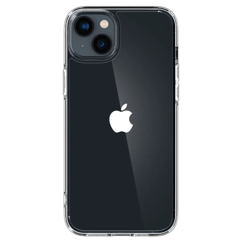Spigen Ultra Hybrid - Baksidesskydd för mobiltelefon - polykarbonat, termoplastisk polyuretan (TPU) - CrystalClear - för Apple iPhone 14, bild 2