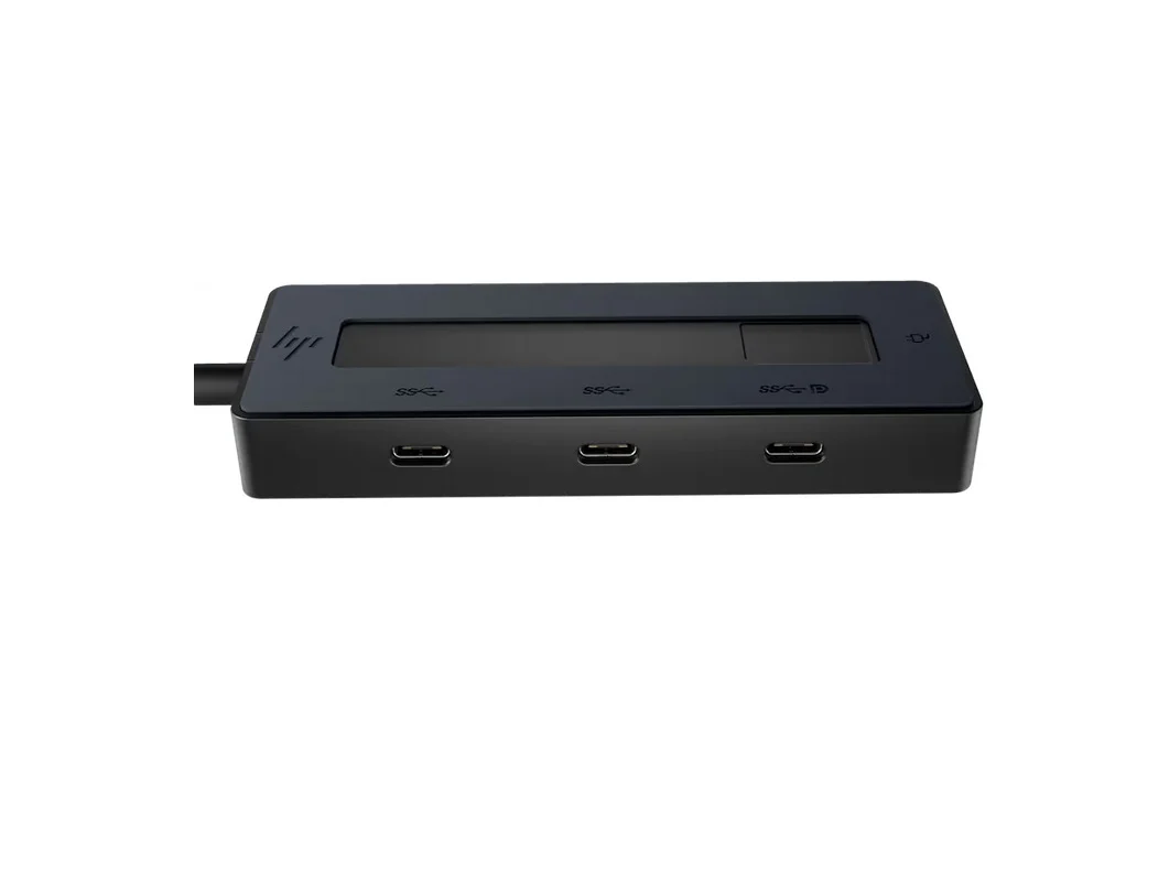 HP 4K USB-C Multiport Hub, black