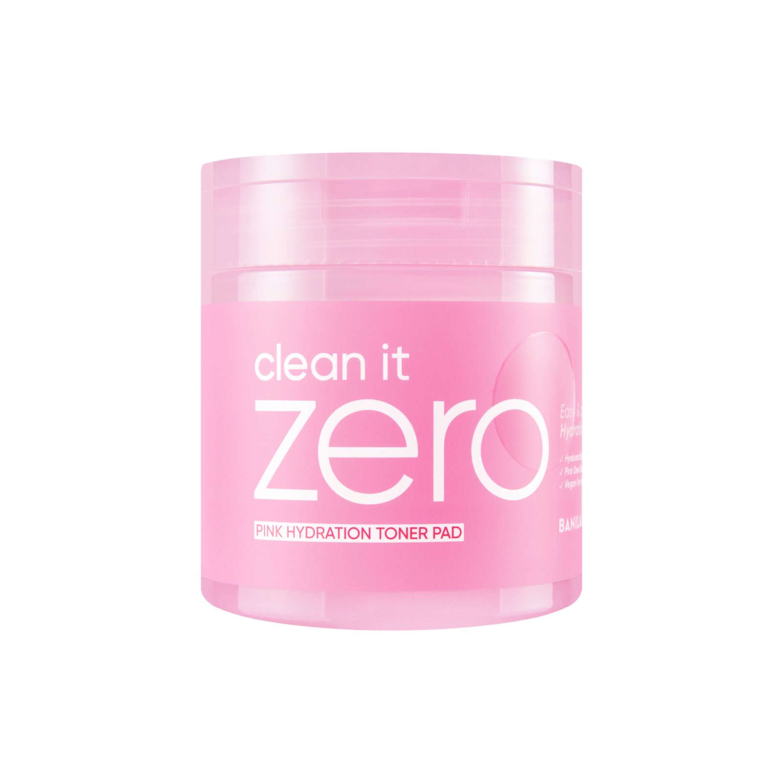 Banila Co Clean It Zero Pink Hydration Toner Pad 70 pcs 235 ml