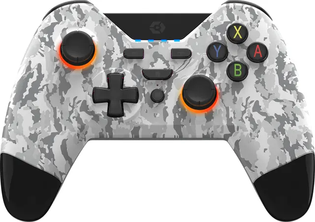 Gioteck WX-4+ Nintendo Switch trådlös handkontroll (vit)