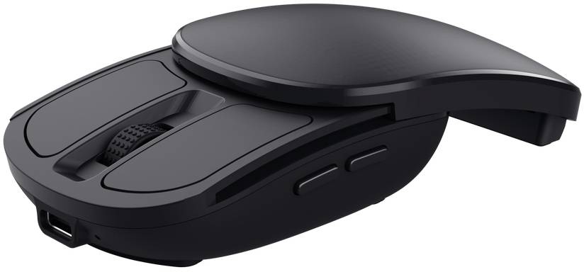 Trust Zylo Foldable Pocket Wireless Mouse, 2400 dpi, USB-C mottagare, bild 3