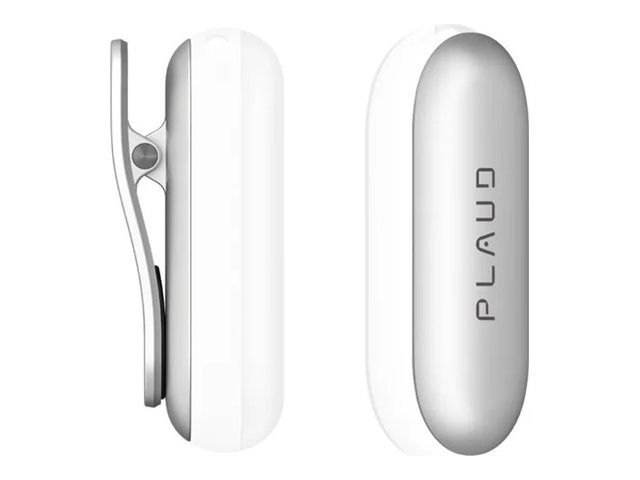 PLAUD NotePin - Monteringssats för digital röstinspelare - månsilver - för NotePin