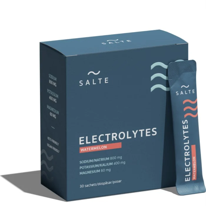 SALTE Elektrolyter, Vattenmelon, 30 dospåsar