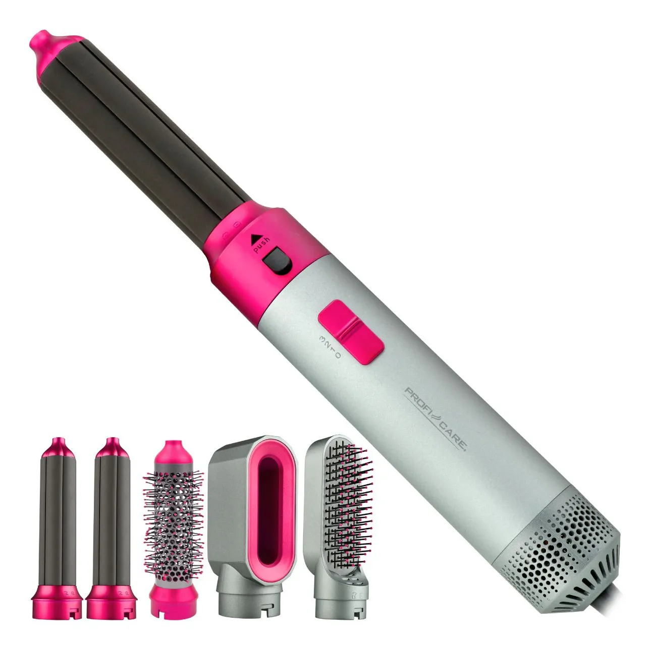 Proficare Hot Air Brush 4-i-1 hårstyler för lockar, volym och uträtning