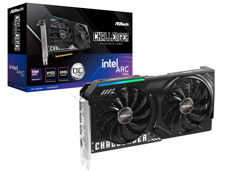 ASRock Challenger Intel Arc B580 OC 12GB, bild 5