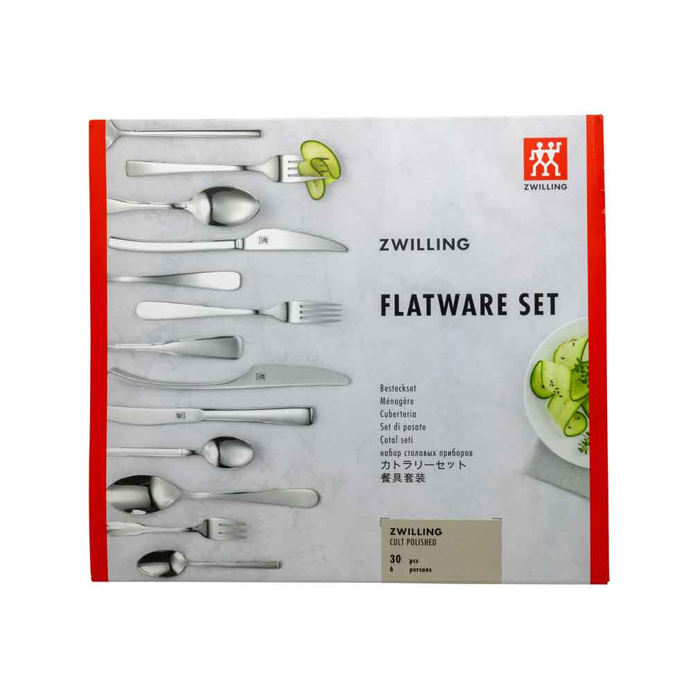 BSF / Zwilling 02172-308-0 Bestickset Cult, polerat, 30 delar, bild 4