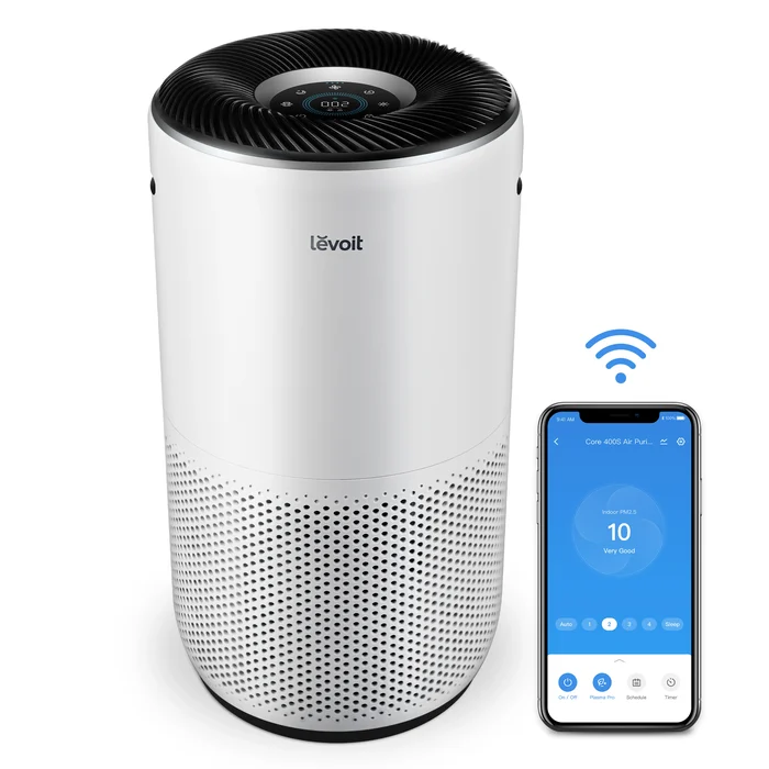 Levoit Core 400S Smart luftrenare med HEPA-filter