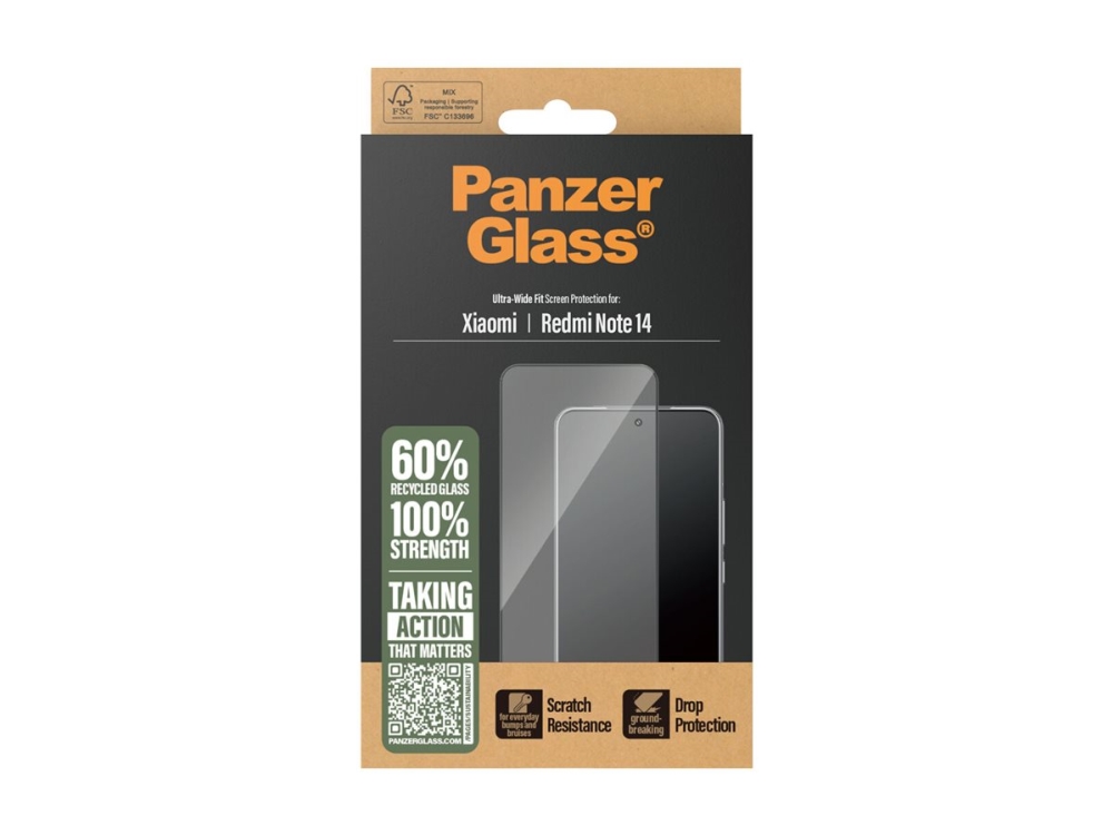 PanzerGlass Skärmskydd för Xiaomi Redmi Note 14, bild 2