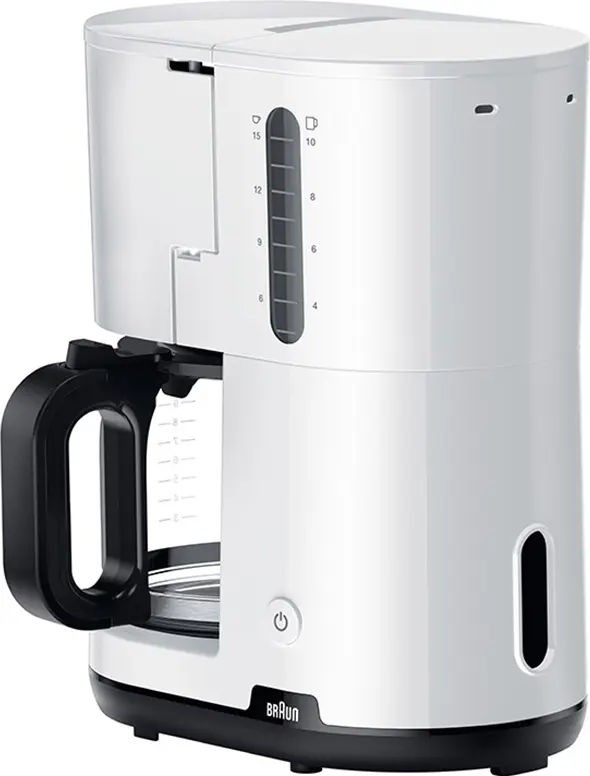 Braun Breakfast 1 kaffebryggare KF1100WH (vit)