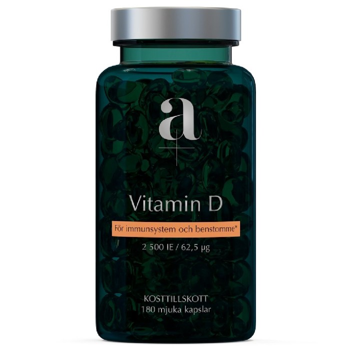 A+ Vitamin D 180 mjuka kapslar