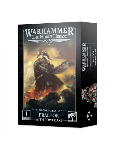 HORUS HERESY: LEGION ASTARTES: PRAETOR WITH POWER AXE