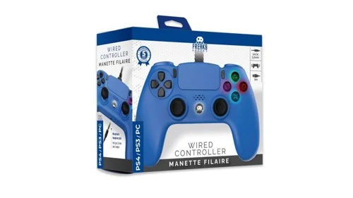 Freaks And Geeks - Wired Controller for PS4 with 3M Cable - Blue, bild 3