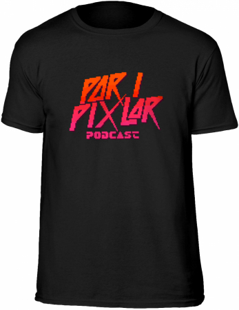 Par i Pixlar Nya Loggan T-Shirt Svart (X-Large)
