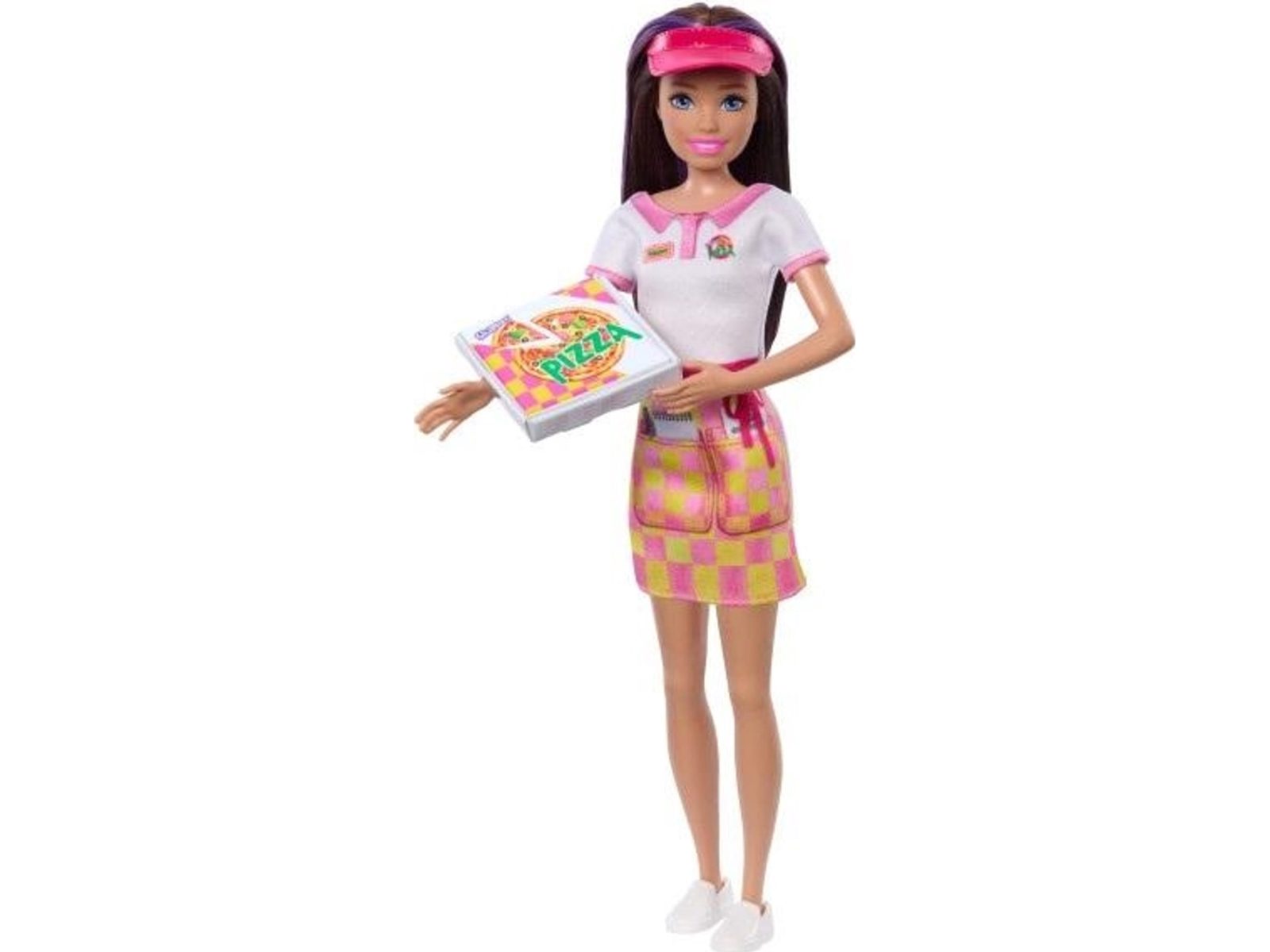 Barbie Mattel docka pizzaleverantör 1 jobb Skipper HTK36 WB4