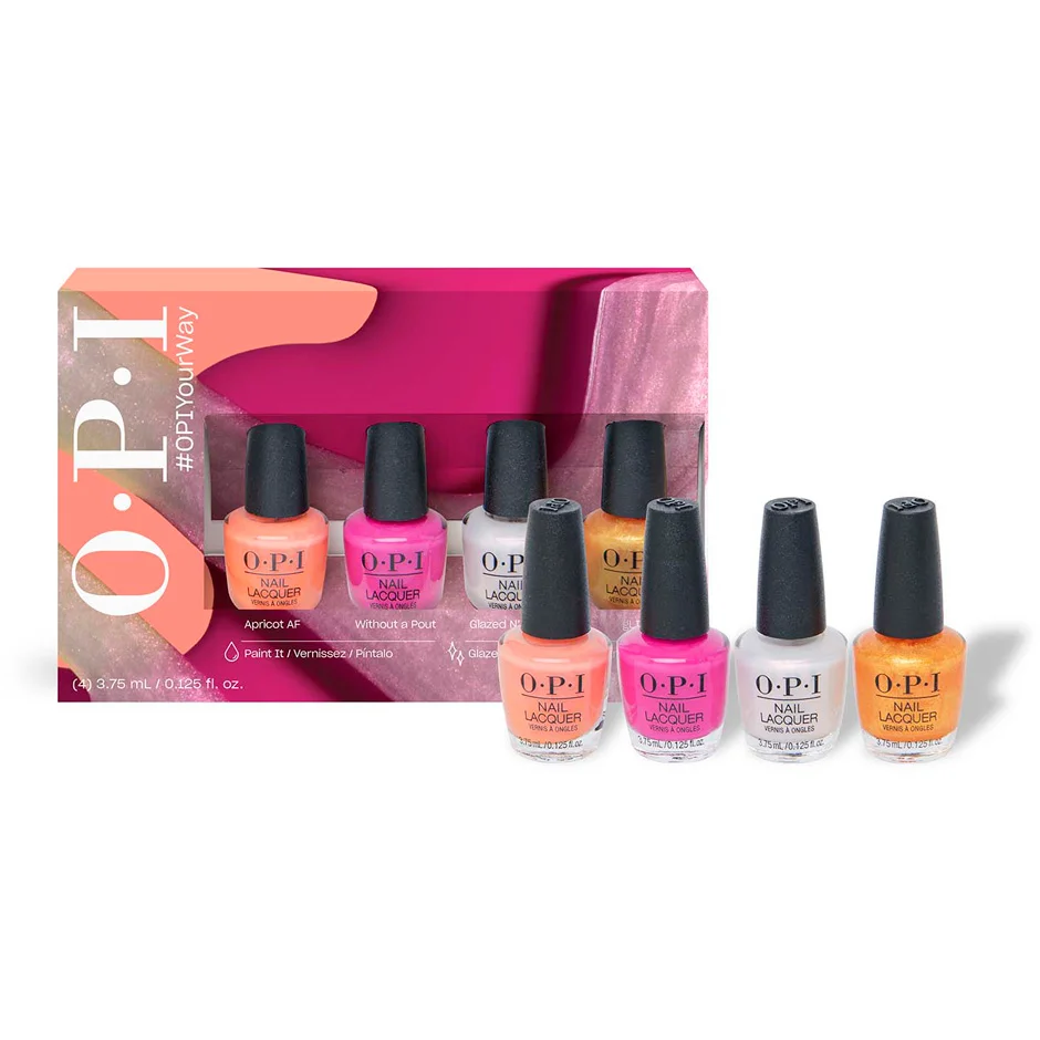 OPI Nail Lacquer Spring '24 Nail Lacquer 4PC Mini-Pack 15 ml