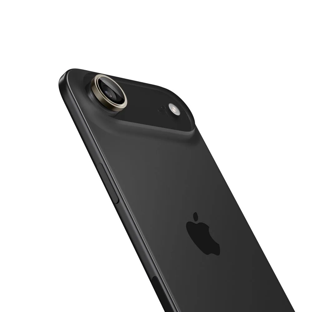 Spigen Optik Pro GLAS.TR "EZ FIT" kameraskydd 2-pack för iPhone Air - Guld, bild 3