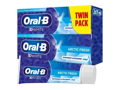 Oral-B 3Dwhite Arktiskt Fräsch, vitgörande Tandkräm 150ml, bild 3