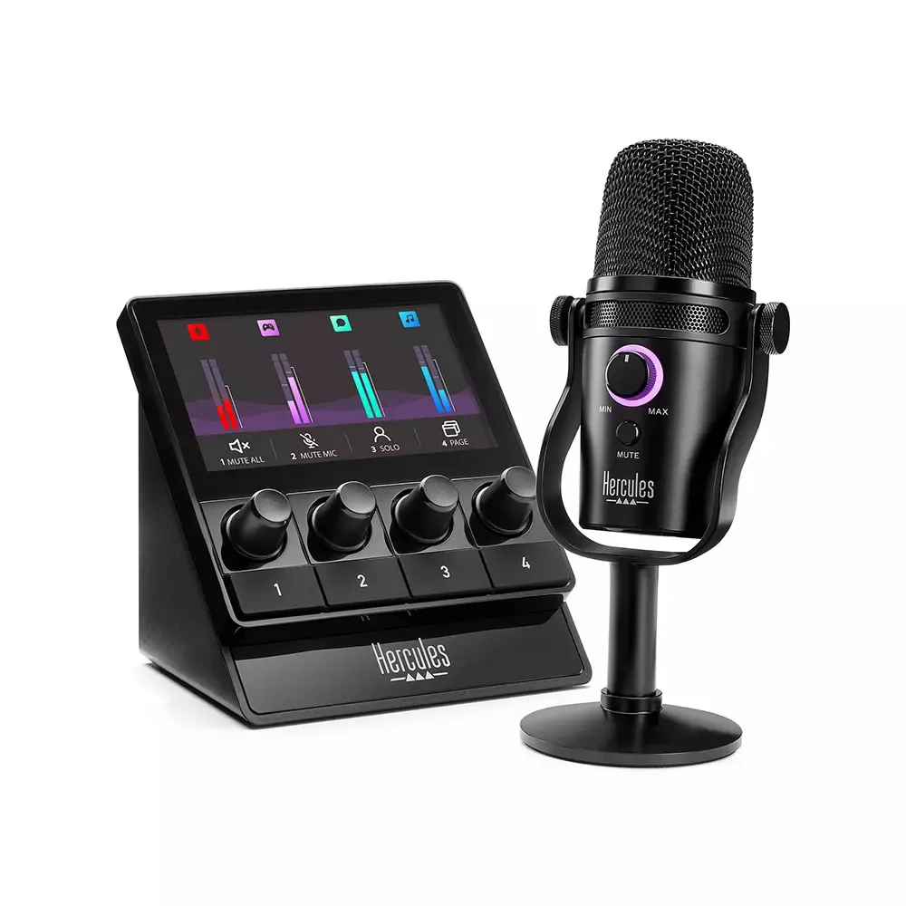 Hercules Stream startkit, svart