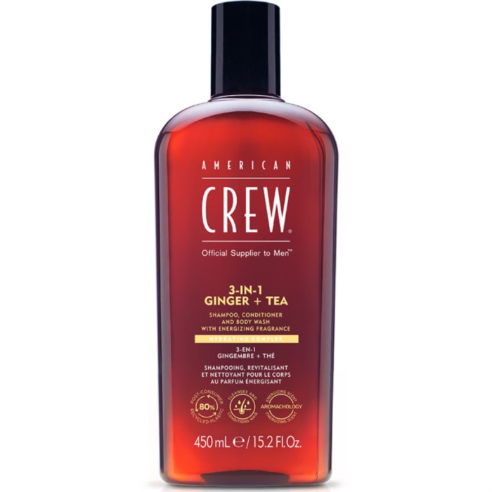 American Crew Hair&Body 3-in-1 Ginger+Tea 450 ml