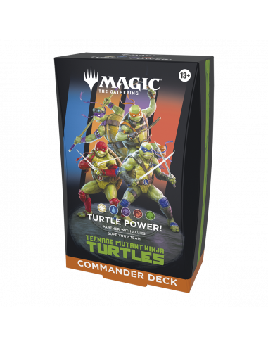 Magic Teenage Mutant Ninja Turtles Commander Deck Turtle Power