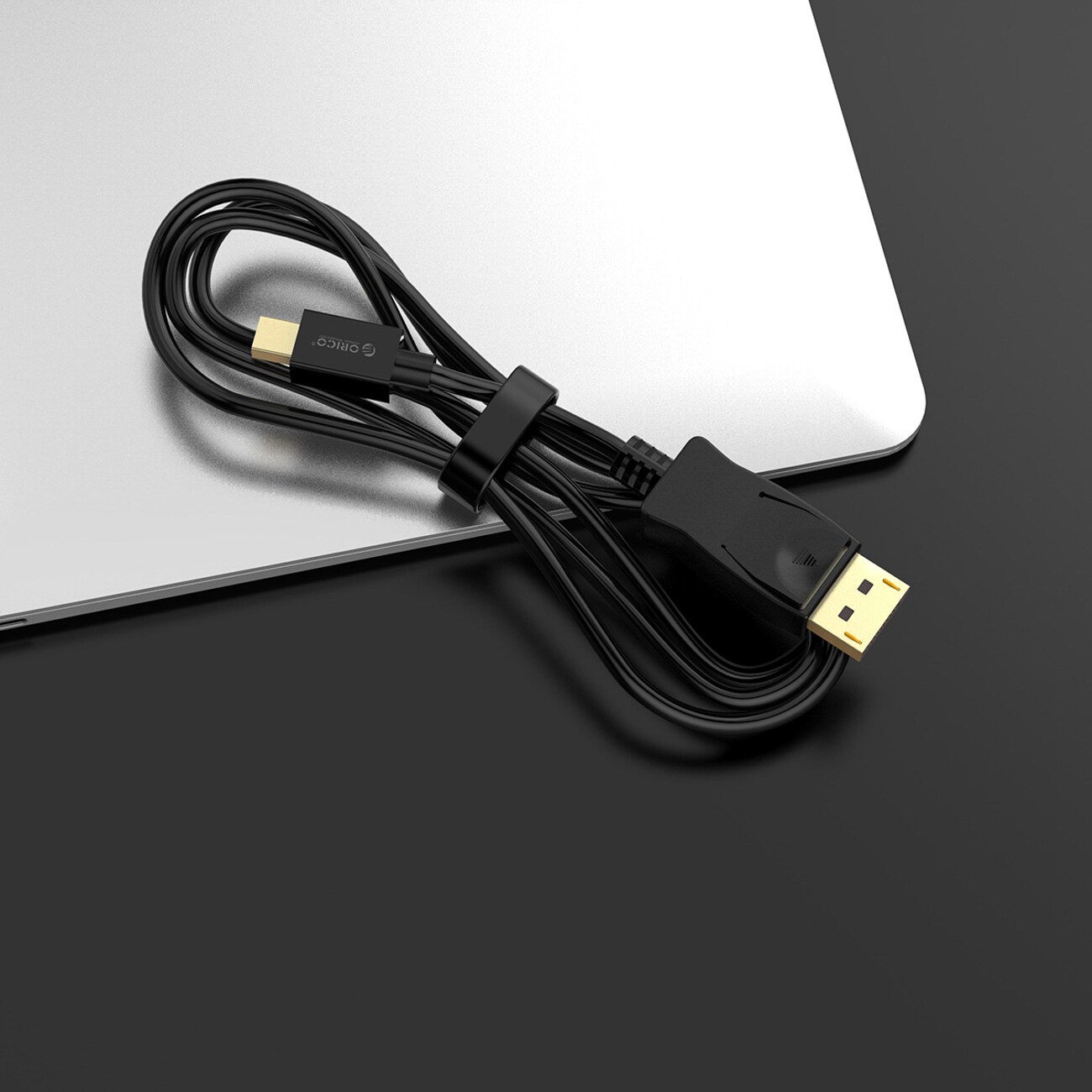 Orico XD-MDTH4 4K 30 Hz Mini DisplayPort till HDMI-kabel, 3 m – svart, bild 5