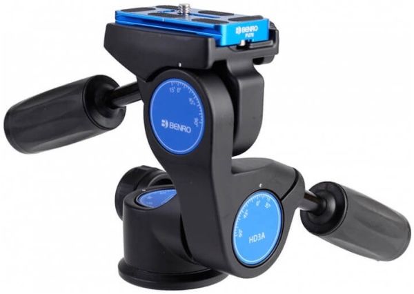 Benro HD3A 3-Way Pan/Tilt Huvud
