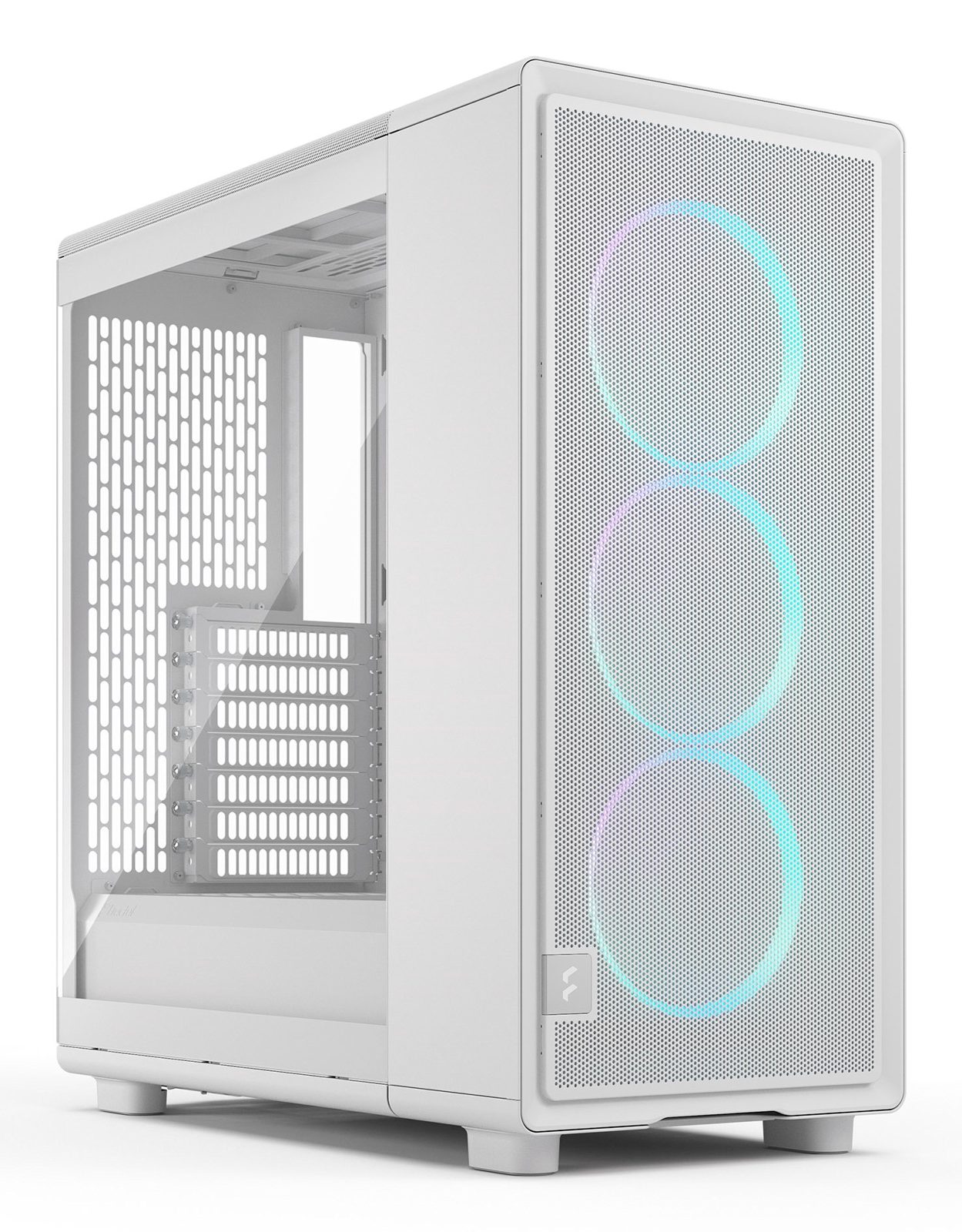 Fractal Epoch RGB PC-chassi (vit/ljus nyans), bild 4