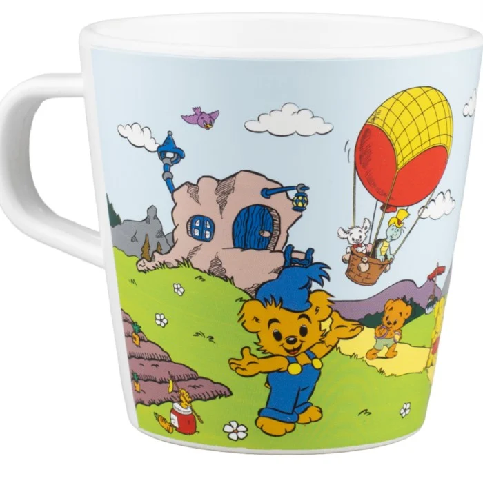 Rätt Start mugg med handtag, Bamse motiv