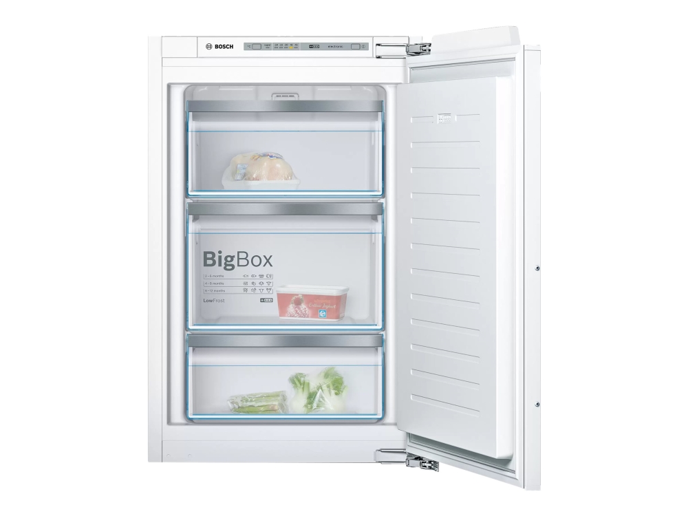 Bosch Serie | 6 GIV21ADD0 - Frys - upprätt - inbyggd - fördjupning - bredd: 56 cm - djup: 55 cm - höjd: 88 cm - 95 liter - Klass D